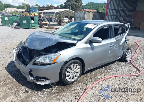 2013 Nissan Sentra S from USA, damaged, VIN 3N1AB7AP6DL754762